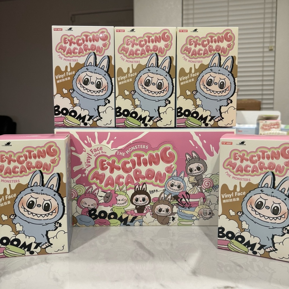 The Monsters Exciting Macaron Labubu